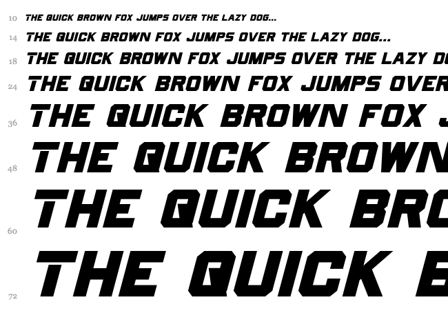Cyberfall font waterfall